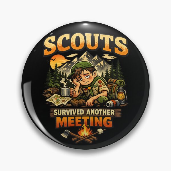 Item preview, Scouts - Survived Another Meeting designed and sold by SidTastic .
