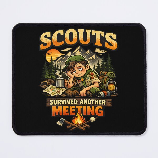 Item preview, Scouts - Survived Another Meeting designed and sold by SidTastic .