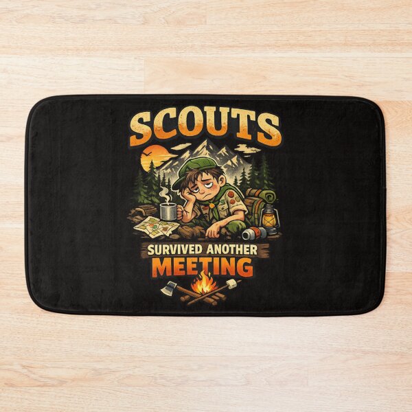 Item preview, Scouts - Survived Another Meeting designed and sold by SidTastic .