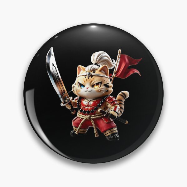 Item preview, Felis Nigripes: The World's Deadliest Samurai Cat designed and sold by ABYSSLAB.