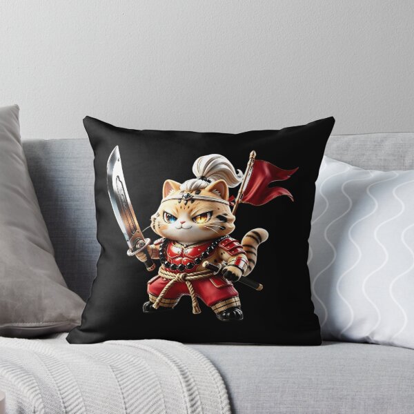 Item preview, Felis Nigripes: The World's Deadliest Samurai Cat designed and sold by ABYSSLAB.