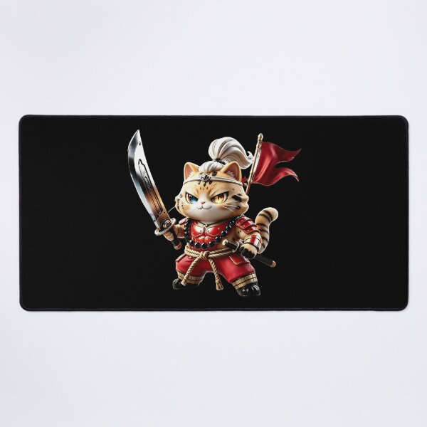 Item preview, Felis Nigripes: The World's Deadliest Samurai Cat designed and sold by ABYSSLAB.