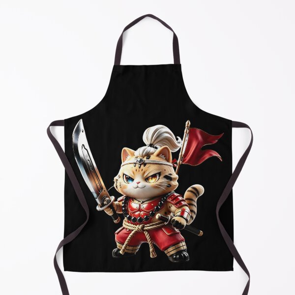 Item preview, Felis Nigripes: The World's Deadliest Samurai Cat designed and sold by ABYSSLAB.