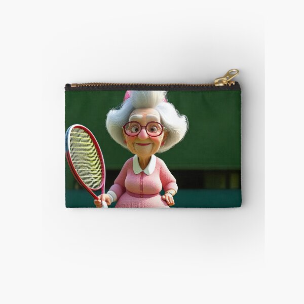 Item preview, Old Fart playing Tennis at Wimbledon designed and sold by Colin Bentham.