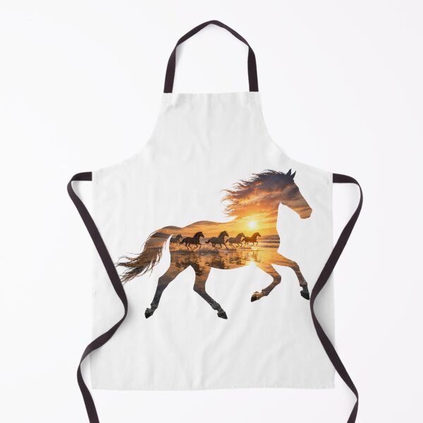 Item preview, Galloping Horse on the Beach – Sunset designed and sold by OTSC.