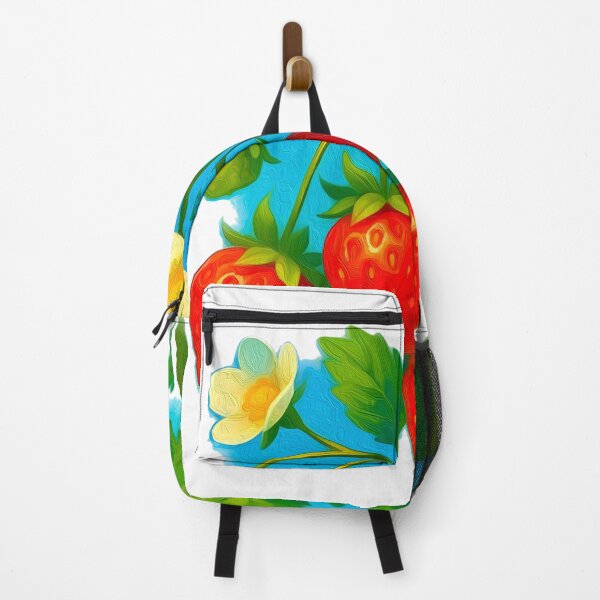 Item preview, Strawberry Plant with Flowers designed and sold by Anas Arts.