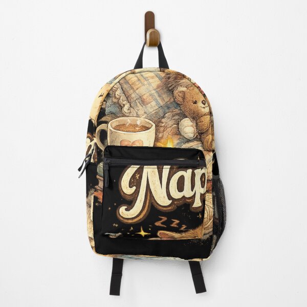 Item preview, Nap First | Cozy Typography Design designed and sold by VasiArtLab.