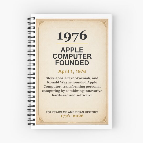 Item preview, America 250 | Apple Computer Founded | 1976 designed and sold by ariksworld.