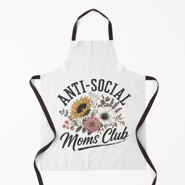 Item preview, Anti-Social Moms Club | Introverted Mom | Motherhood Life designed and sold by HumansStuck12.