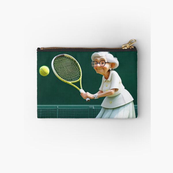 Item preview, Old Fart playing Tennis at Wimbledon designed and sold by Colin Bentham.