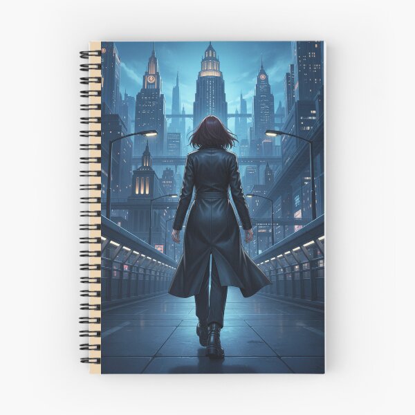 Item preview, Aura Beyond the City Horizon – Atmospheric Futuristic Skyline Artwork designed and sold by stereonut.