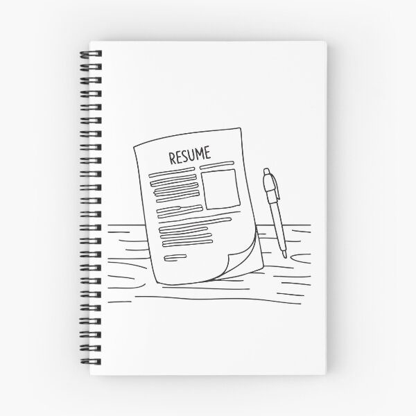 Item preview, A resume next to a pen sitting on a wood surface designed and sold by rasagamastore.