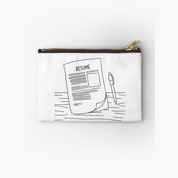 Item preview, A resume next to a pen sitting on a wood surface designed and sold by rasagamastore.