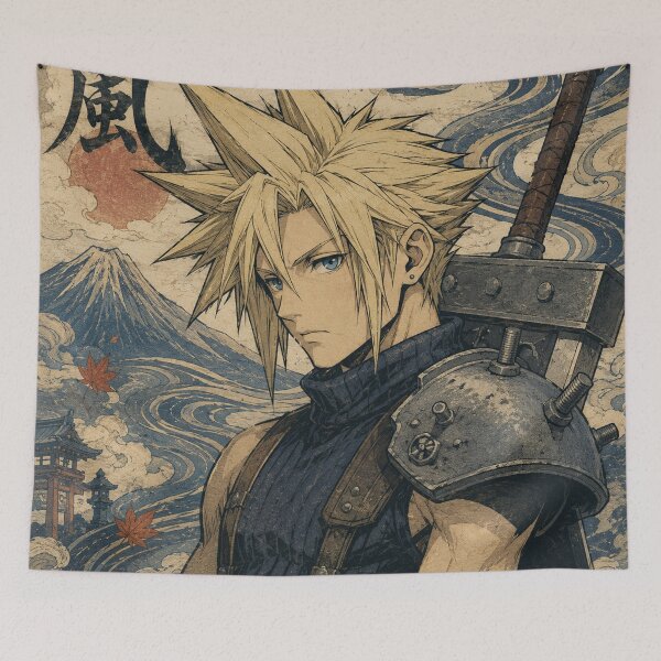 Item preview, Cloud Strife Final Fantasy 7 | FFVII Fanart designed and sold by bapupa.