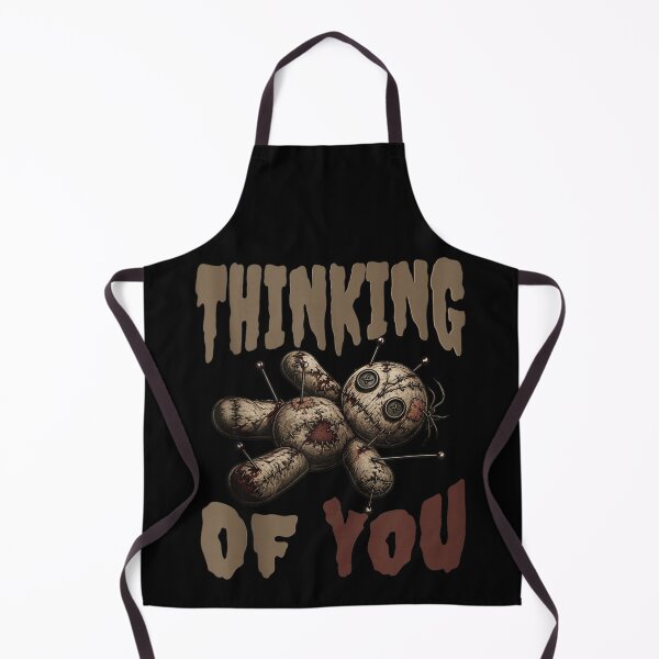 Item preview, Thinking Of You Creepy Cute Voodoo Doll Gothic Dark Humorous Greeting designed and sold by ObukiLantara.