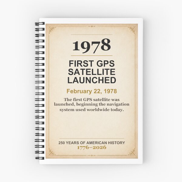 Item preview, America 250 | First GPS Satellite Launched | 1978 designed and sold by ariksworld.