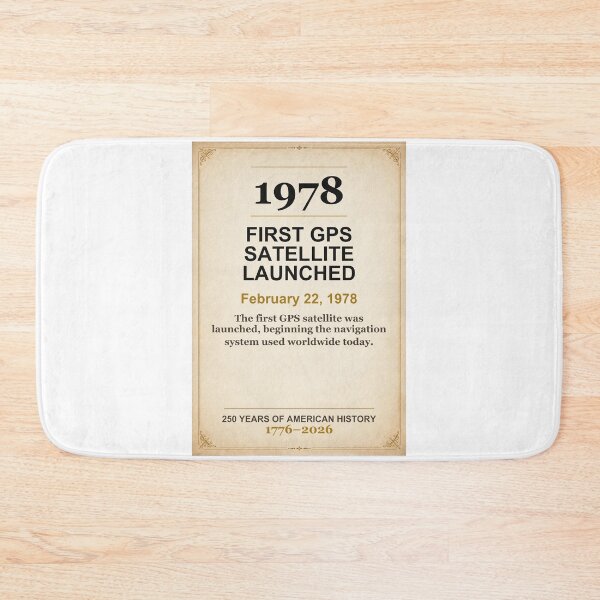 Item preview, America 250 | First GPS Satellite Launched | 1978 designed and sold by ariksworld.