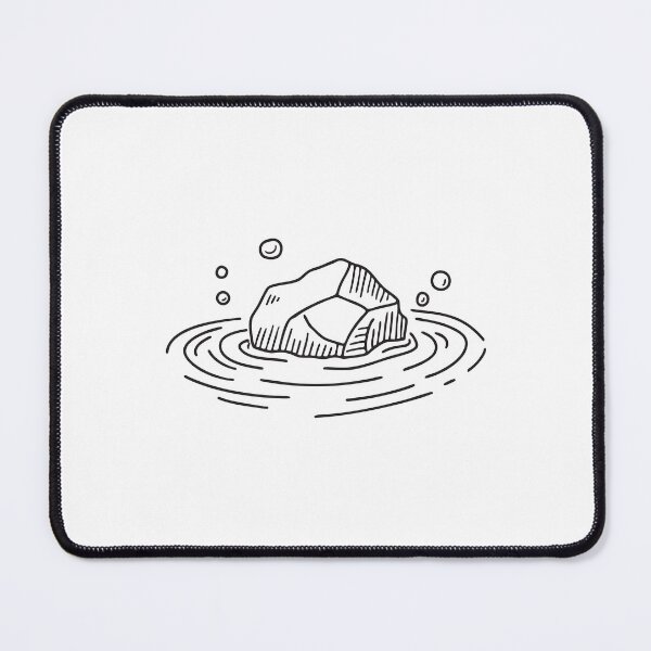 Item preview, A pool’s floor holding a resting stone designed and sold by rasagamastore.