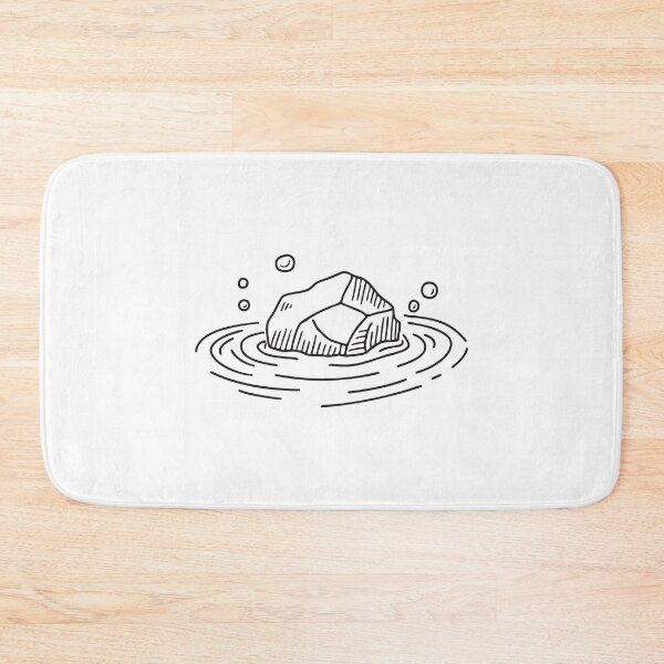 Item preview, A pool’s floor holding a resting stone designed and sold by rasagamastore.
