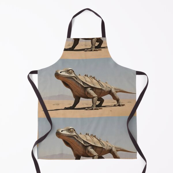 Item preview, Futuristic Desert Lizard | Sci-Fi Reptile Creature Digital Art designed and sold by Bhaskar Digital Art.