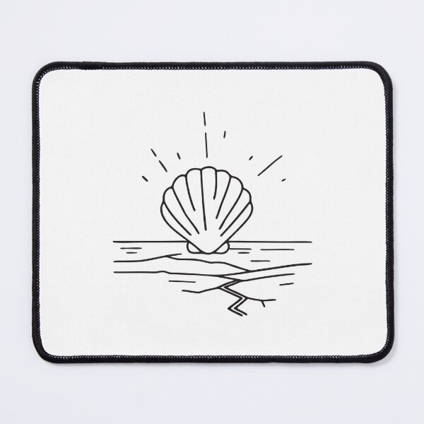 Item preview, Seashell Near Underwater Crack designed and sold by rasagamastore.