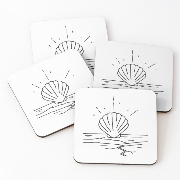 Item preview, Seashell Near Underwater Crack designed and sold by rasagamastore.
