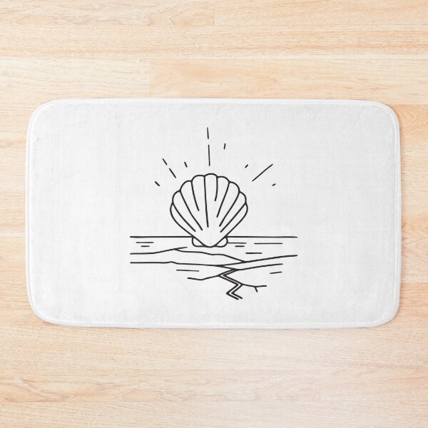 Item preview, Seashell Near Underwater Crack designed and sold by rasagamastore.