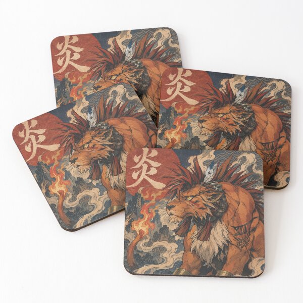 Item preview, Red XIII Final Fantasy 7 | FFVII Fanart designed and sold by bapupa.