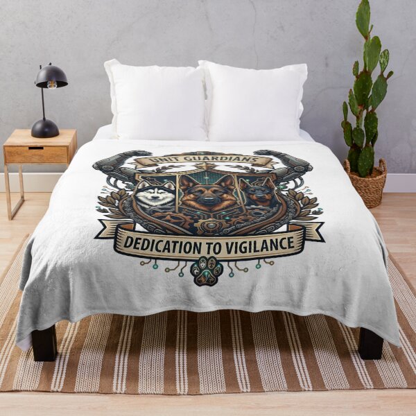 Item preview, UNIT GUARDIANS K-9 Detachment | Cybernetic Dog Shield Crest designed and sold by vividthreads99.