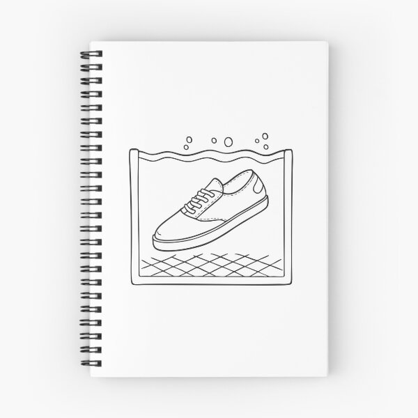 Item preview, A sinking shoe near a tile on the bottom of a pool designed and sold by rasagamastore.