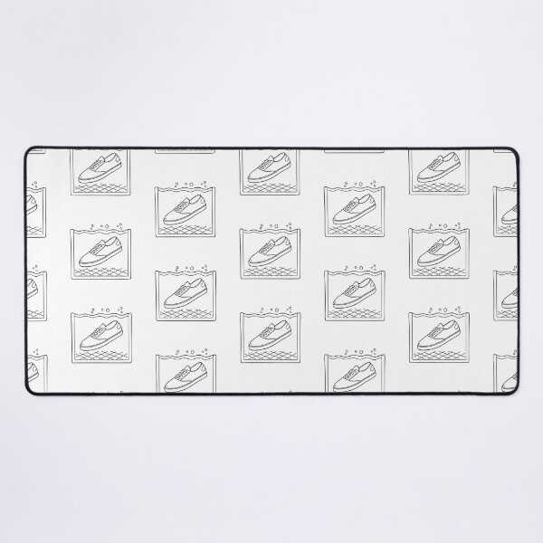 Item preview, A sinking shoe near a tile on the bottom of a pool designed and sold by rasagamastore.