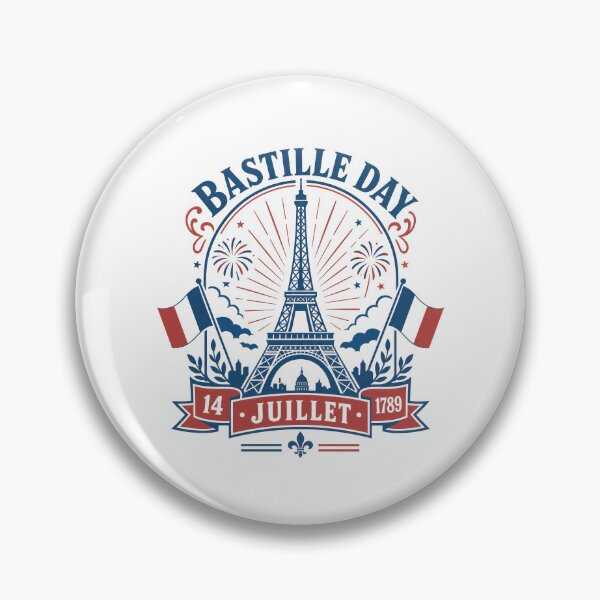 Aperçu de l'œuvre Fête Nationale 14 Juillet France Tour Eiffel créée et vendue par AntiqueImages.