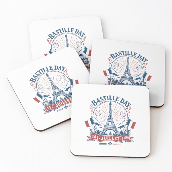 Item preview, Bastille Day 14 Juillet France Eiffel Tower designed and sold by AntiqueImages.