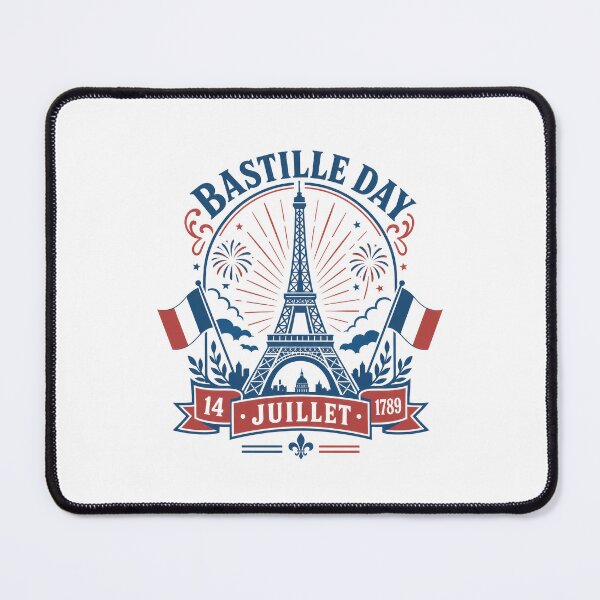 Item preview, Bastille Day 14 Juillet France Eiffel Tower designed and sold by AntiqueImages.