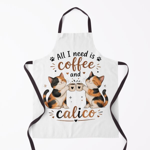 Item preview, All I Need Is Coffee and Calico Cute Cat Coffee Lover Gift designed and sold by Bettybee00.