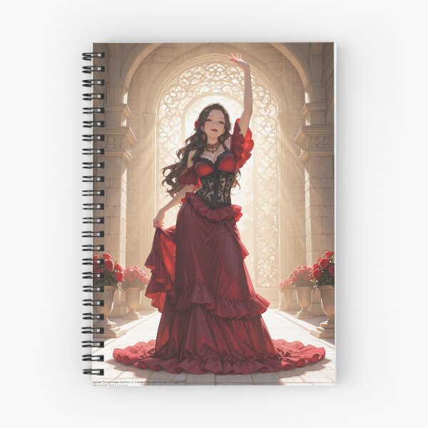 Item preview, Crimson Passion – Elegant Flamenco Dancer Poster designed and sold by SEIMEI2025.