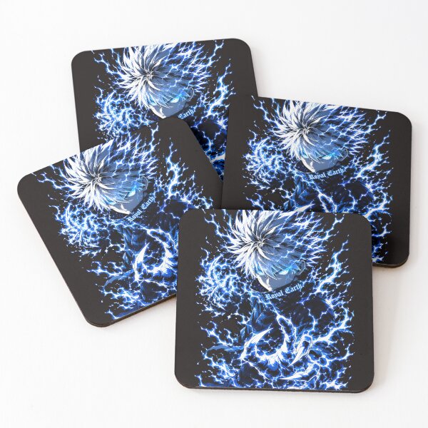 Item preview,  Energy Warrior Blue Lightning Aura Art designed and sold by RoyalEarthstore.