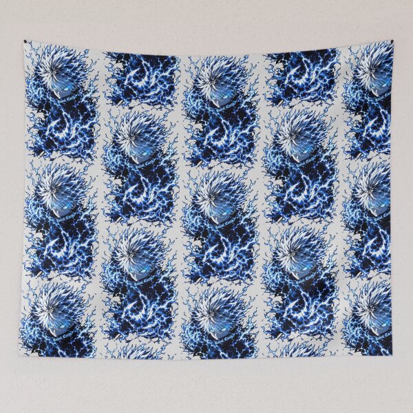 Item preview,  Energy Warrior Blue Lightning Aura Art designed and sold by RoyalEarthstore.