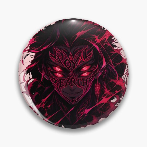 Item preview, Dark Demonic Beast Earth Glowing Red Crest designed and sold by RoyalEarthstore.
