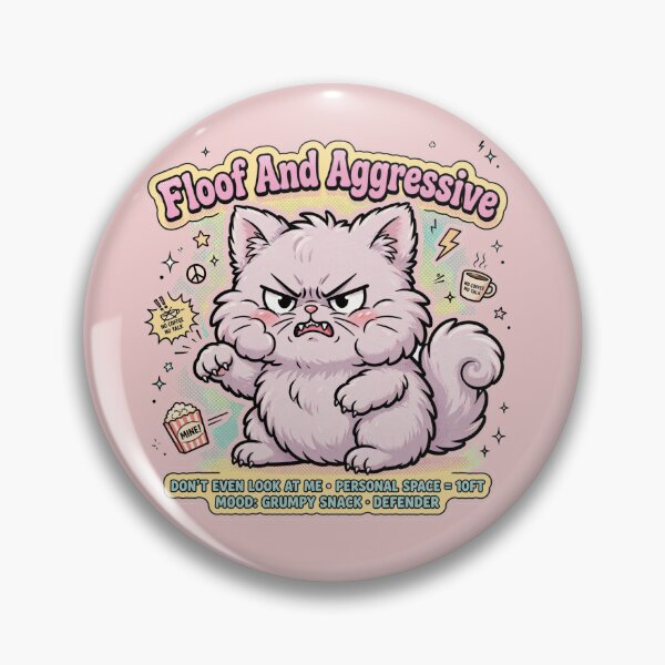 Item preview,  Floof And Aggressive designed and sold by HAYA6395.