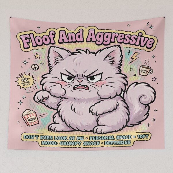 Item preview,  Floof And Aggressive designed and sold by HAYA6395.