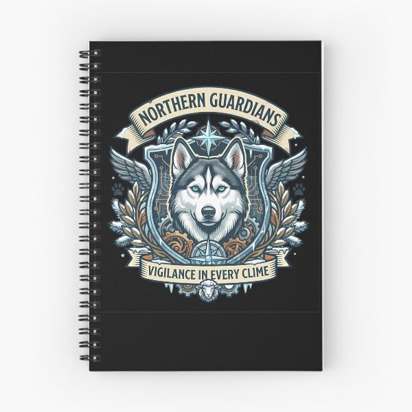 Item preview, Northern Guardians Husky Crest – Vigilance In Every Clime Tactical Badge designed and sold by vividthreads99.