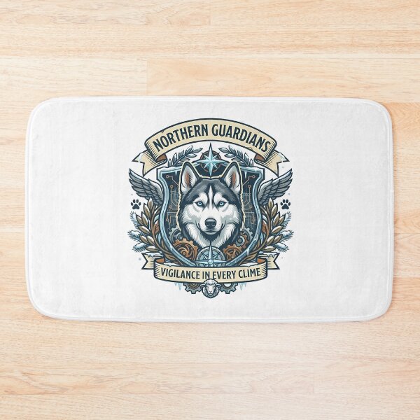 Item preview, Northern Guardians Husky Crest – Vigilance In Every Clime Tactical Badge designed and sold by vividthreads99.