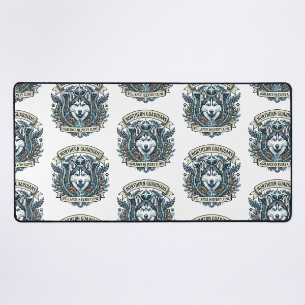 Item preview, Northern Guardians Husky Crest – Vigilance In Every Clime Tactical Badge designed and sold by vividthreads99.