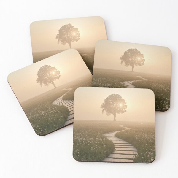 Item preview, The First Light | Luxury Healing Garden Wall Art designed and sold by VeloraNature.