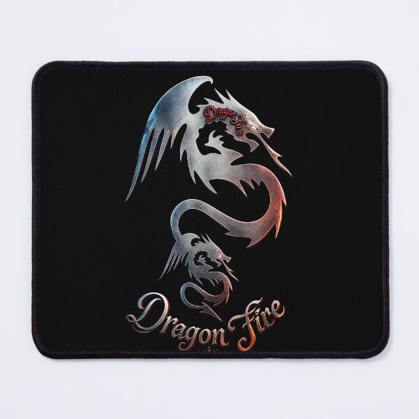 Item preview, Dragon Fire Metallic Design | Fiery Dragon Art | Fantasy Tribal Dragon | Cool Dragon Aesthetic Sticker designed and sold by Bhaskar Digital Art.