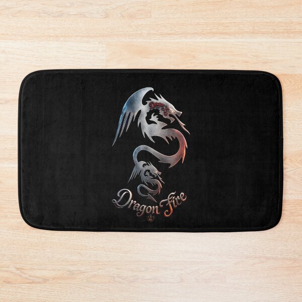 Item preview, Dragon Fire Metallic Design | Fiery Dragon Art | Fantasy Tribal Dragon | Cool Dragon Aesthetic Sticker designed and sold by Bhaskar Digital Art.