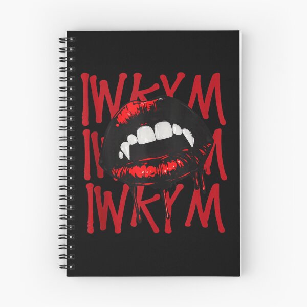 Item preview, Gothic Vampire Fangs Red Lips I WKYM Dripping Blood Horror Art designed and sold by RuperDelois.