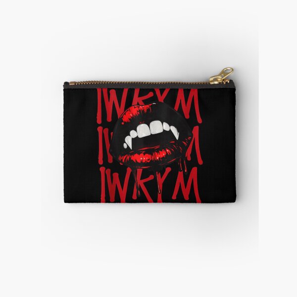 Item preview, Gothic Vampire Fangs Red Lips I WKYM Dripping Blood Horror Art designed and sold by RuperDelois.