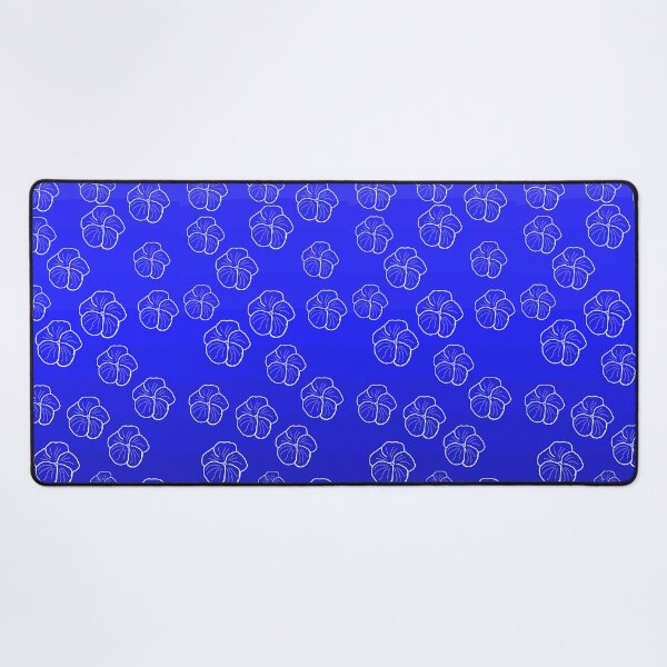 Item preview, Cobalt blue botanical line art designed and sold by wiwiart.